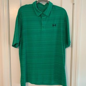 Under Armour polo golf shirt - green